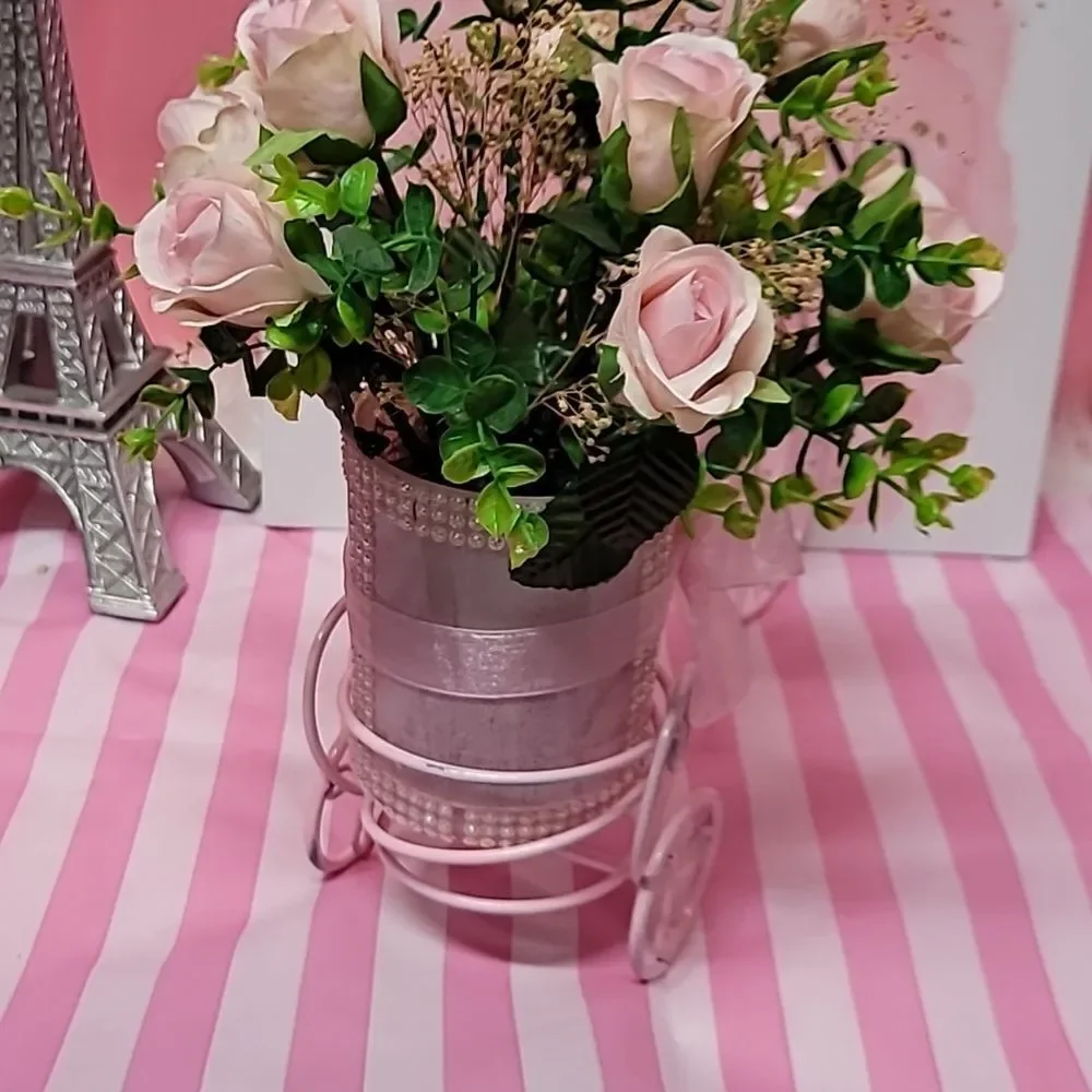 Flower Arrangement with bike